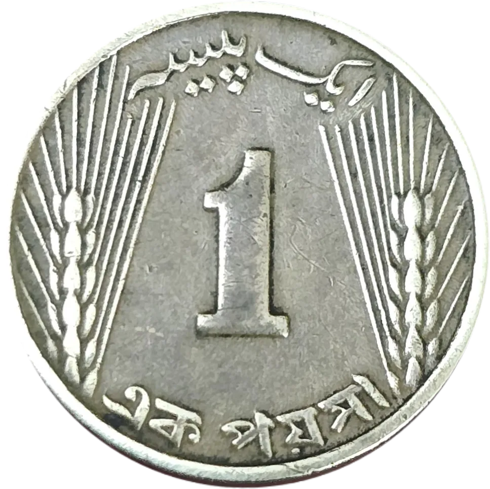 سکه پاکستان ۱ پایسه پاکستان دهه ۶۰